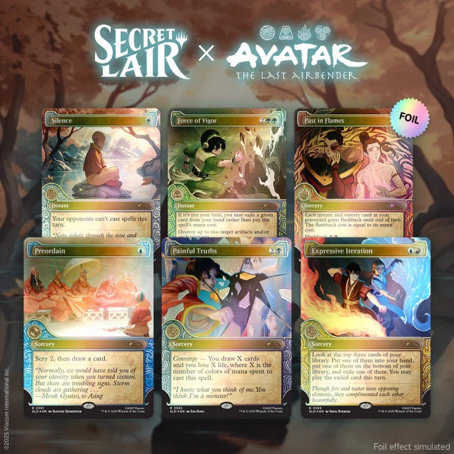 Magic: The Gathering | Secret Lair x Avatar: The Last Airbender | One with the Elements Foil Edition