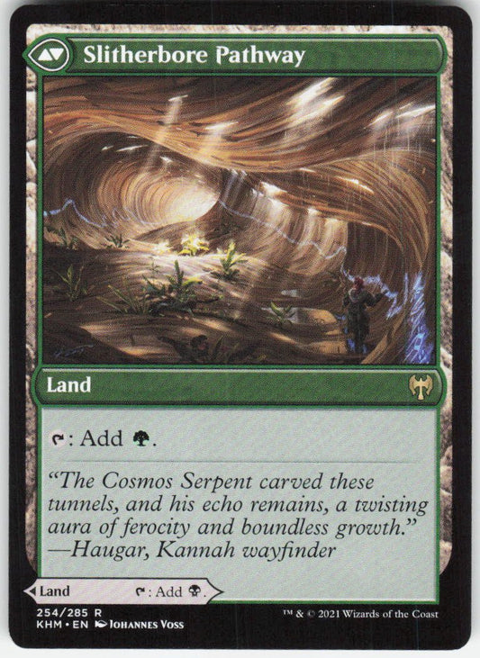 Darkbore Pathway R Kaldheim 254 NM (Back)