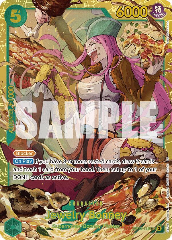 Jewelry Bonney (118) OP12-118 Secret Rare Legacy of the Master NM/M