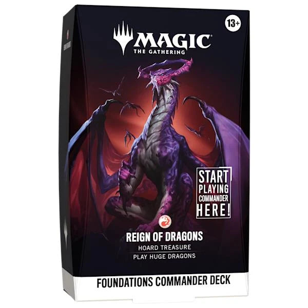 Magic: The Gathering - Foundations Starter Commander - Reign Of Dragons