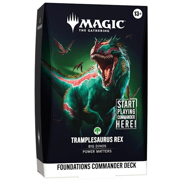 Magic: The Gathering - Foundations Starter Commander - Tramplesaurus Rex