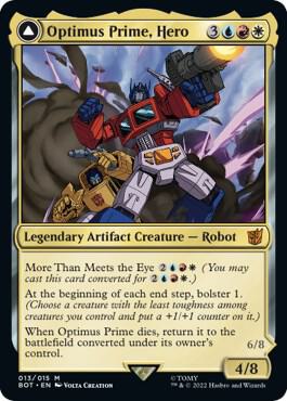 Optimus Prime, Hero 13 Mythic Universes Beyond: Transformers NM/M