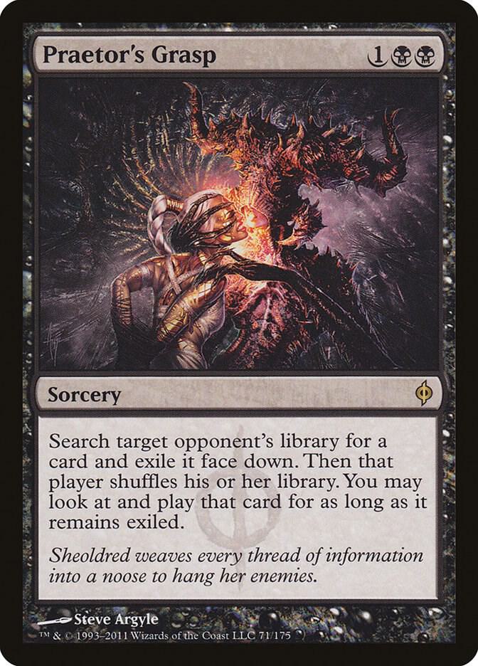 Praetor's Grasp 71 Rare New Phyrexia NM/M