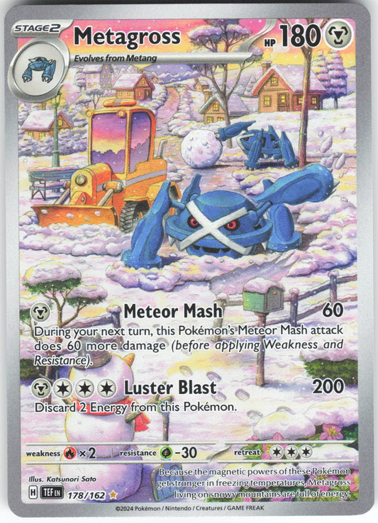 Metagross Illustration Rare SV05: Temporal Forces 178/162 NM