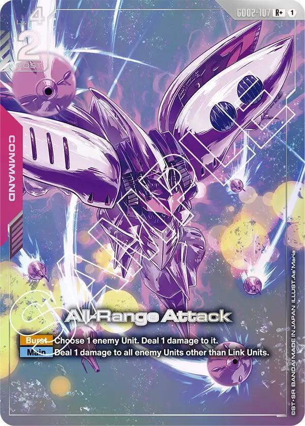 All-Range Attack (R+) GD02-107 R+ Dual Impact NM/M
