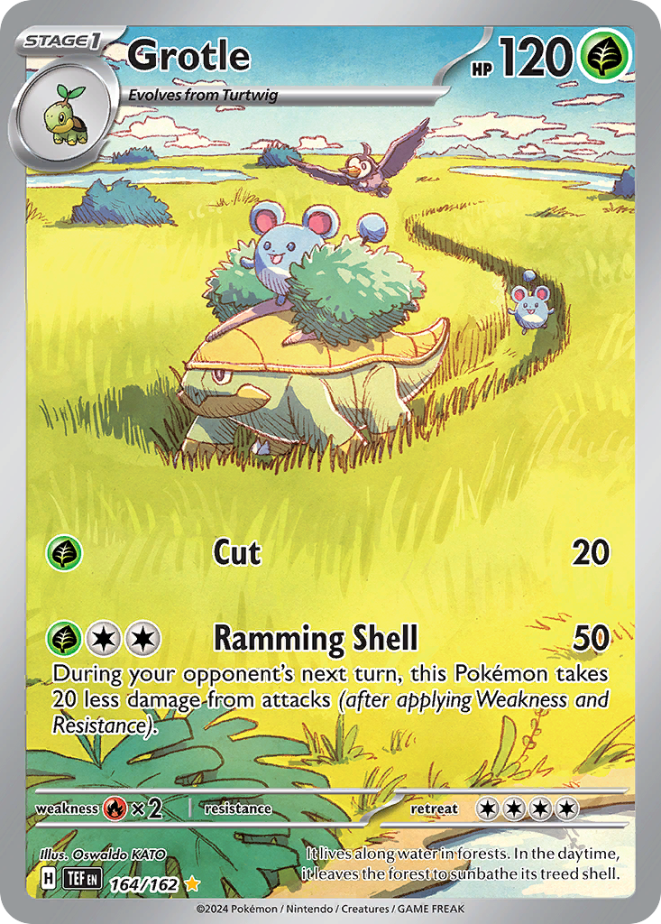 Grotle 164/162 Illustration Rare Temporal Forces NM/M