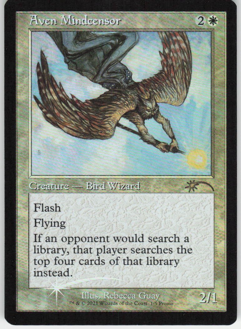 Aven Mindcensor (Retro Frame) R WPN & Gateway Promos 1 NM