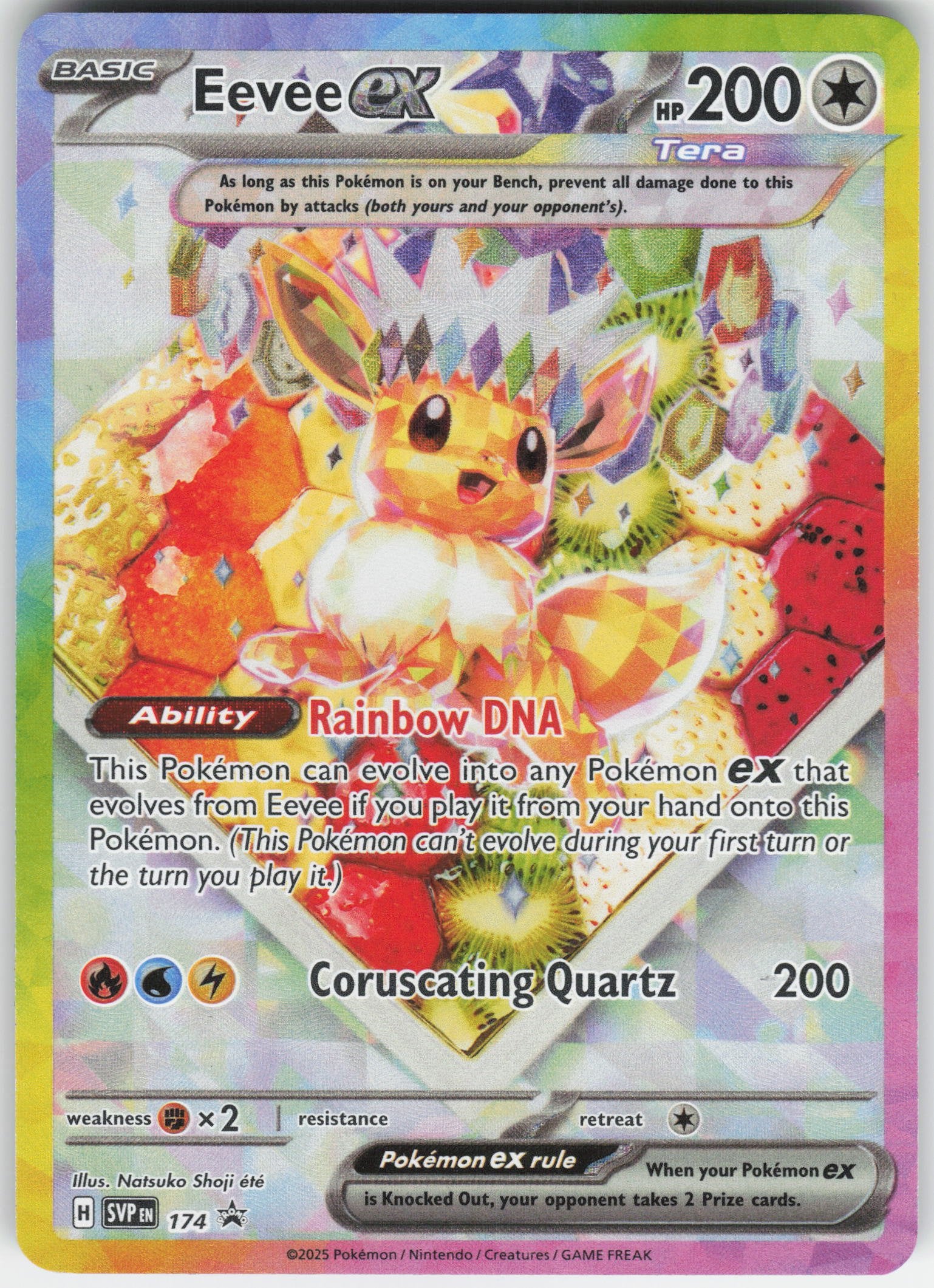 Eevee ex - Promo SV: Scarlet & Violet Promo Cards 174 NM