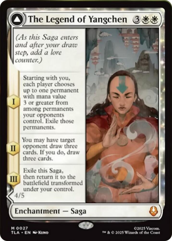 The Legend of Yangchen 27 Mythic Avatar: The Last Airbender NM/M