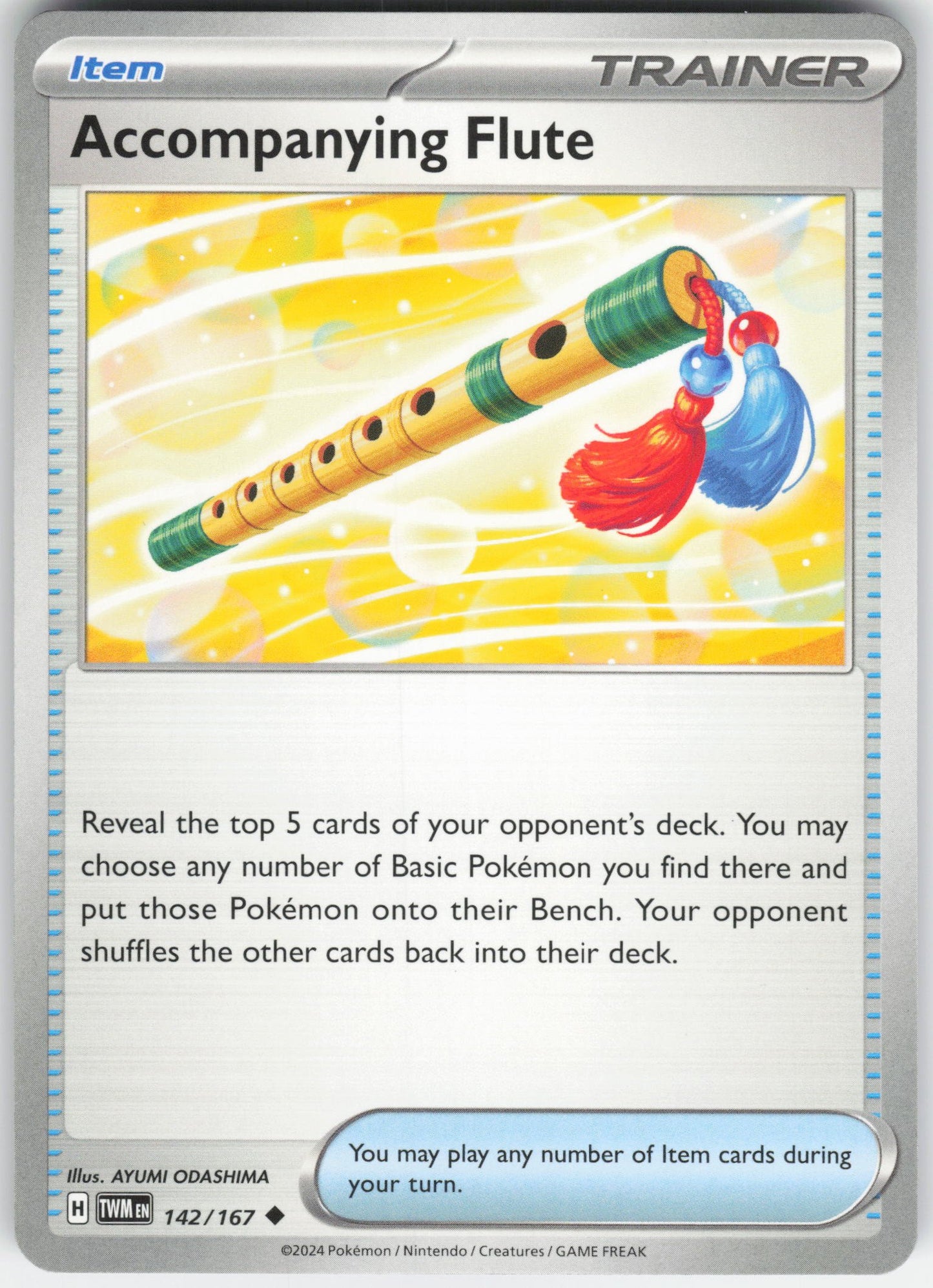 Accompanying Flute Uncommon SV06: Twilight Masquerade 142/167 NM