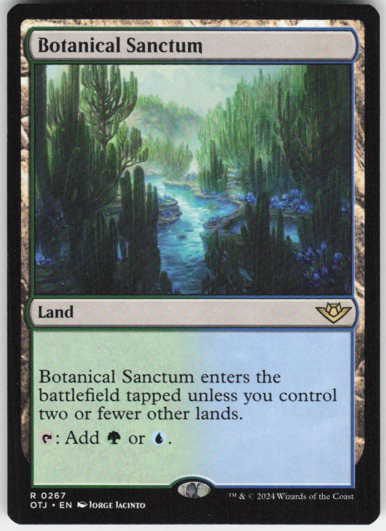 Botanical Sanctum R Outlaws of Thunder Junction 267 NM