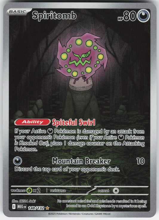 Spiritomb - Illustration Rare ME01: Mega Evolution 148/132 NM