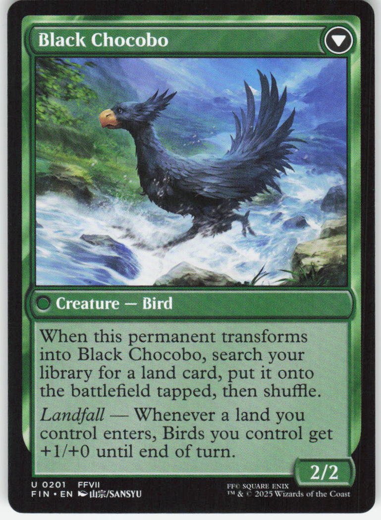 Sidequest: Raise a Chocobo U FINAL FANTASY 201 NM (Back)