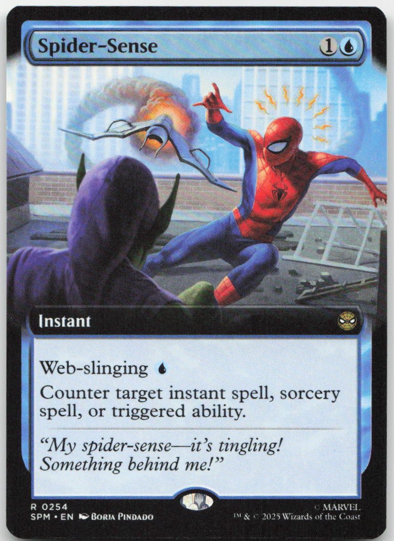 Spider-Sense (Extended Art) R Marvel's Spider-Man 254 NM