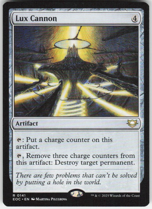 Lux Cannon R Commander: Edge of Eternities 141 NM