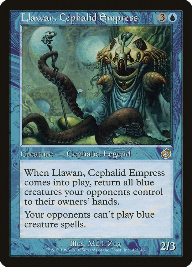Llawan, Cephalid Empress 42 Rare Torment NM/M
