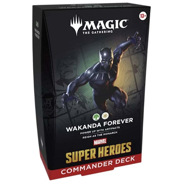 Magic: The Gathering | Marvel Super Heroes - Commander Deck - Wakanda Forever