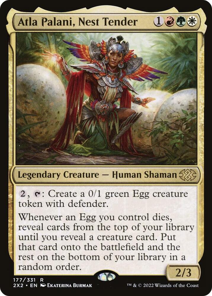 Atla Palani, Nest Tender 177 Rare Double Masters 2022 NM/M