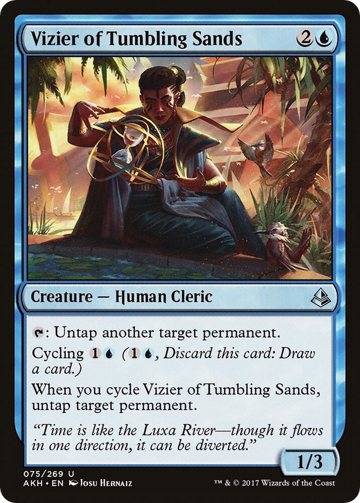 Vizier of Tumbling Sands 75 Uncommon Amonkhet NM/M