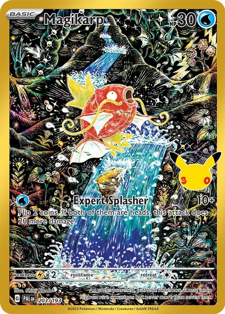 Magikarp 203/193 ME: 30th Celebration Classic Collection Holo NM/M