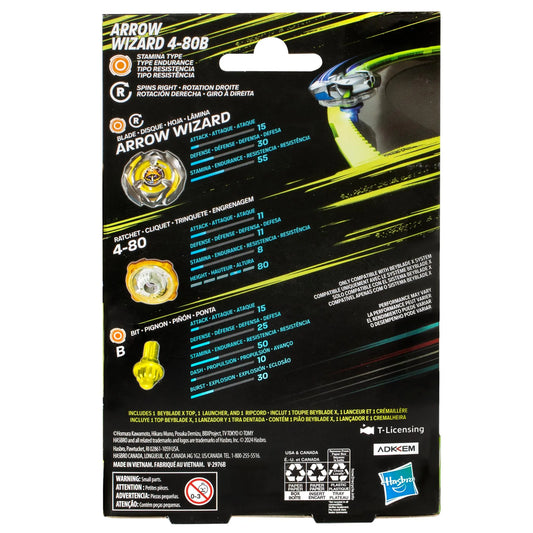 Beyblade X Arrow Wizard 4-80B Starter Pack