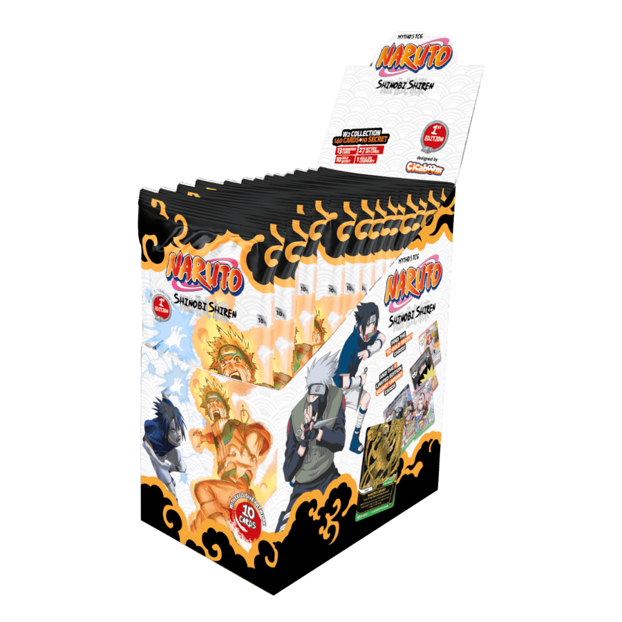 PREORDER: NARUTO Mythos TCG – Shinobi Shiren (1st Edition) Booster Box