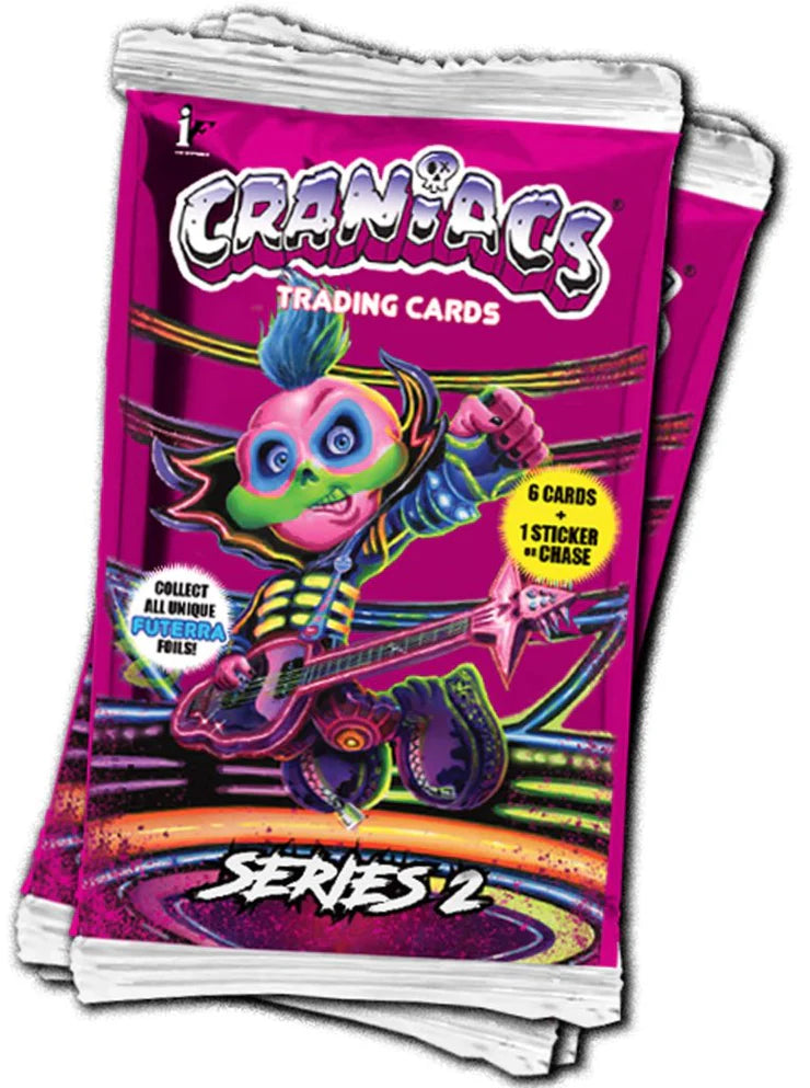 Craniacs Trading Cards Blaster Box Series 2