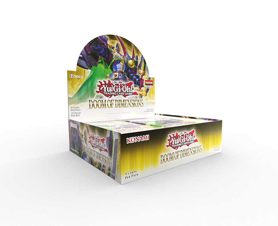 dimensions of yugioh cards Yu-Gi-Oh! Doom Of Dimensions Booster Box – Raptor Games