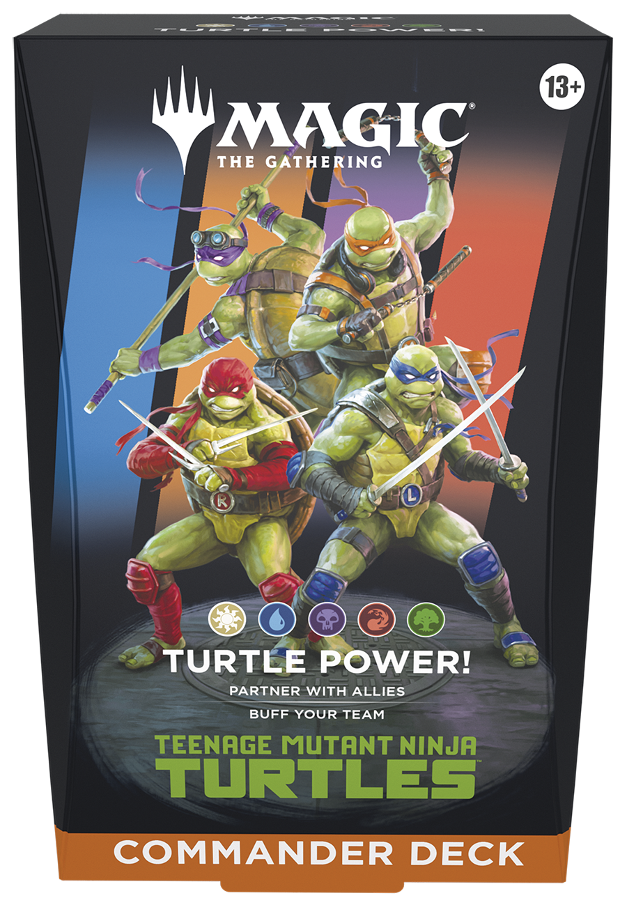 PREORDER: Magic: The Gathering | Teenage Mutant Ninja Turtles Commander Deck - Turtle Power