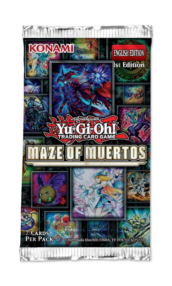 Yu-Gi-Oh! TCG Maze Of Muertos - 7 x Card Booster Pack