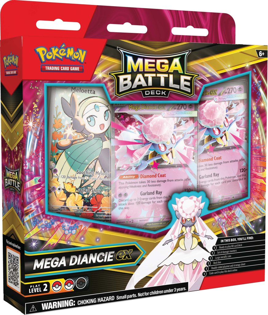 Pokemon TCG: Mega Diancie ex Battle Deck