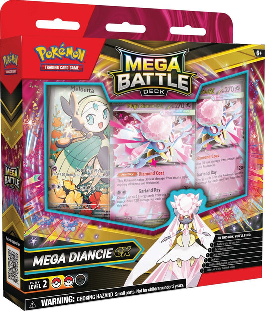 Pokemon TCG: Mega Diancie ex Battle Deck