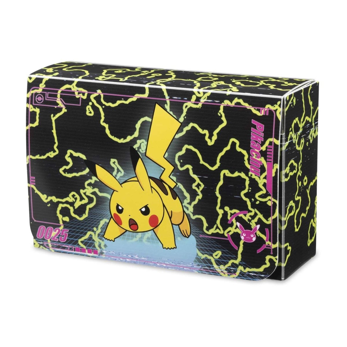 Pokemon Center: Exclusive Pikachu Neon Charge Double Deck box