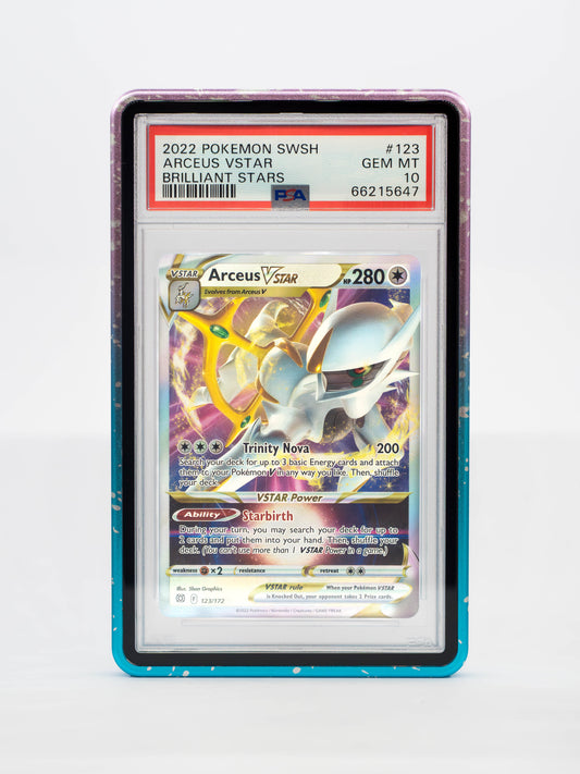 Gradient Forge Case (V2) - PSA Style - BLUE & PURPLE SNOW