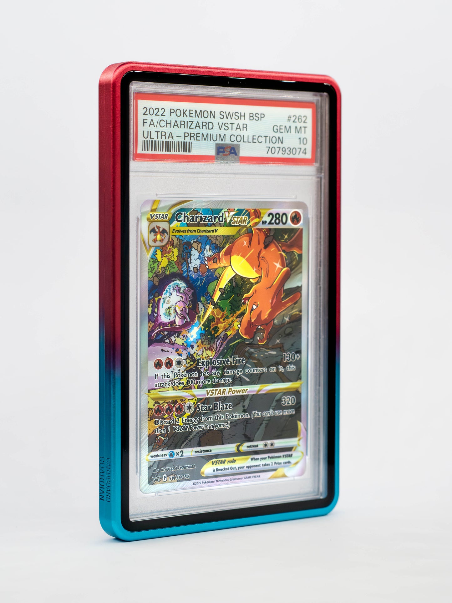 Gradient Forge Case (V2) - PSA Style - BLUE & RED