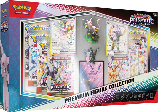 Pokemon TCG: Scarlet & Violet 8.5 Prismatic Evolutions Premium Figure Box