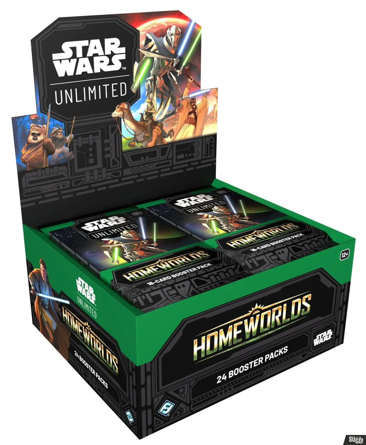 PREORDER: Star Wars Unlimited - Homeworlds Booster Display