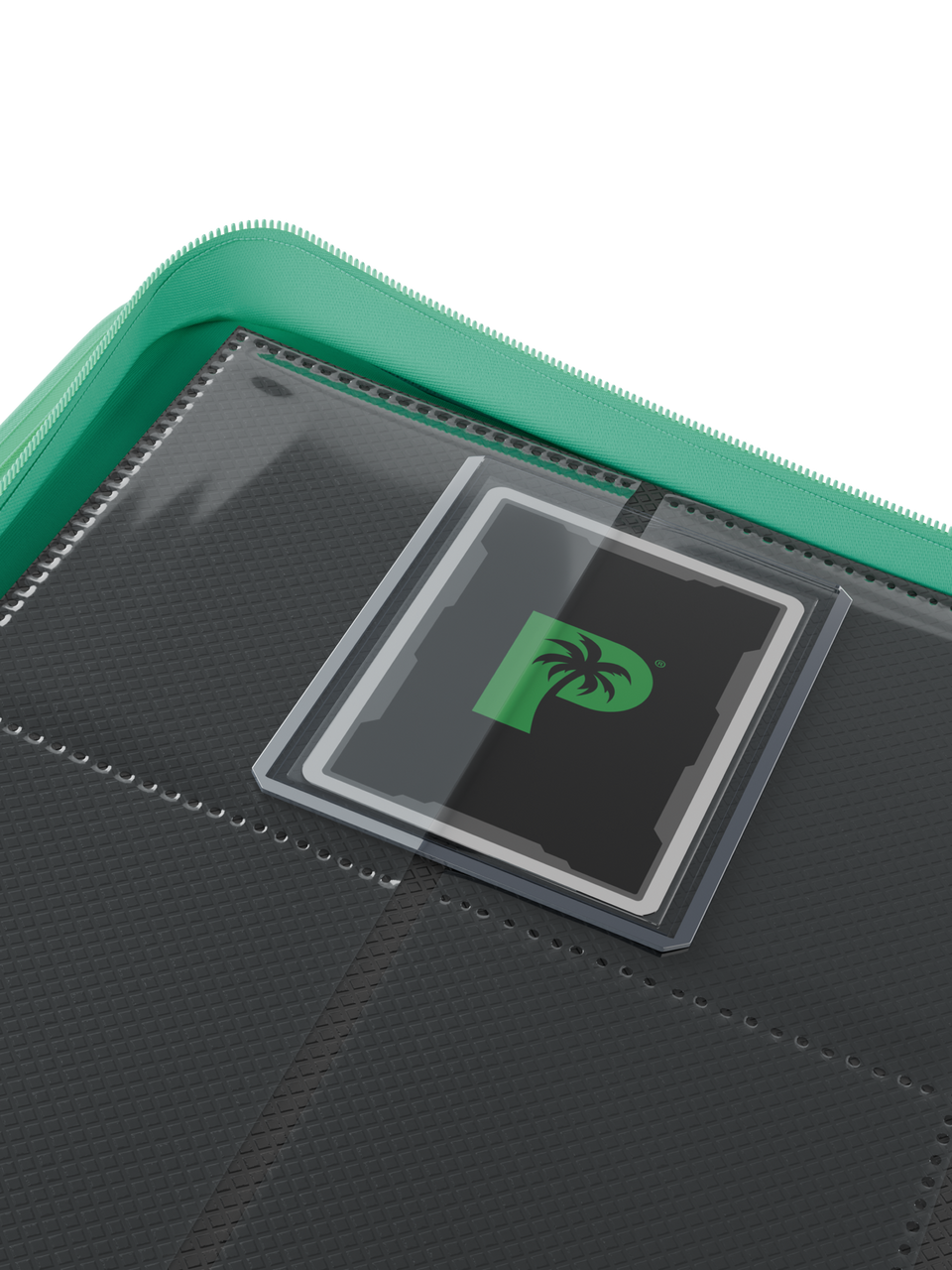Palms Off Gaming | Collector's Series Top Loader Zip Binder - 9 Pocket - Turquoise