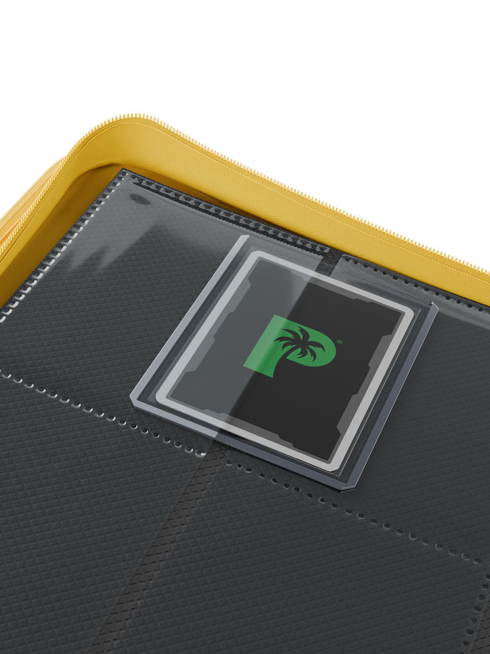Palms Off Gaming | Collector's Series Top Loader Zip Binder - 9 Pocket - Yellow