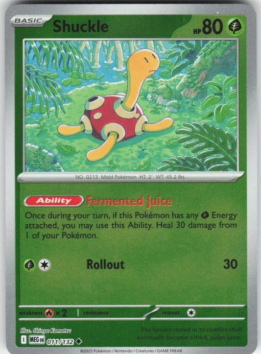 Shuckle - Uncommon ME01: Mega Evolution 011/132 NM