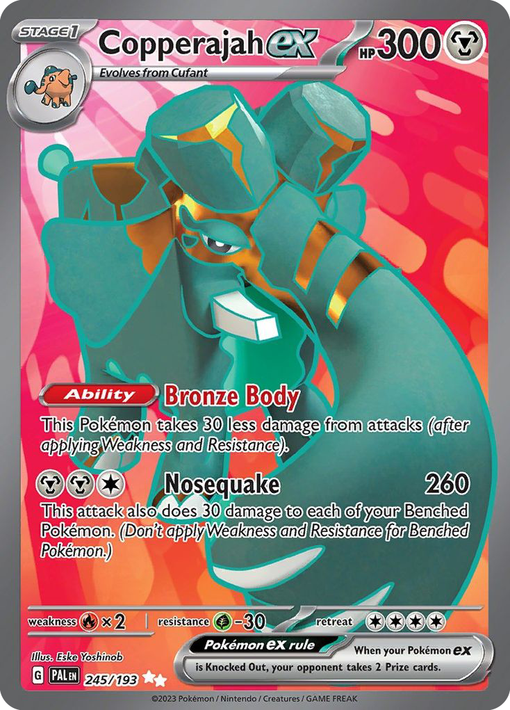 Copperajah ex 245/193 Ultra Rare Paldea Evolved NM/M