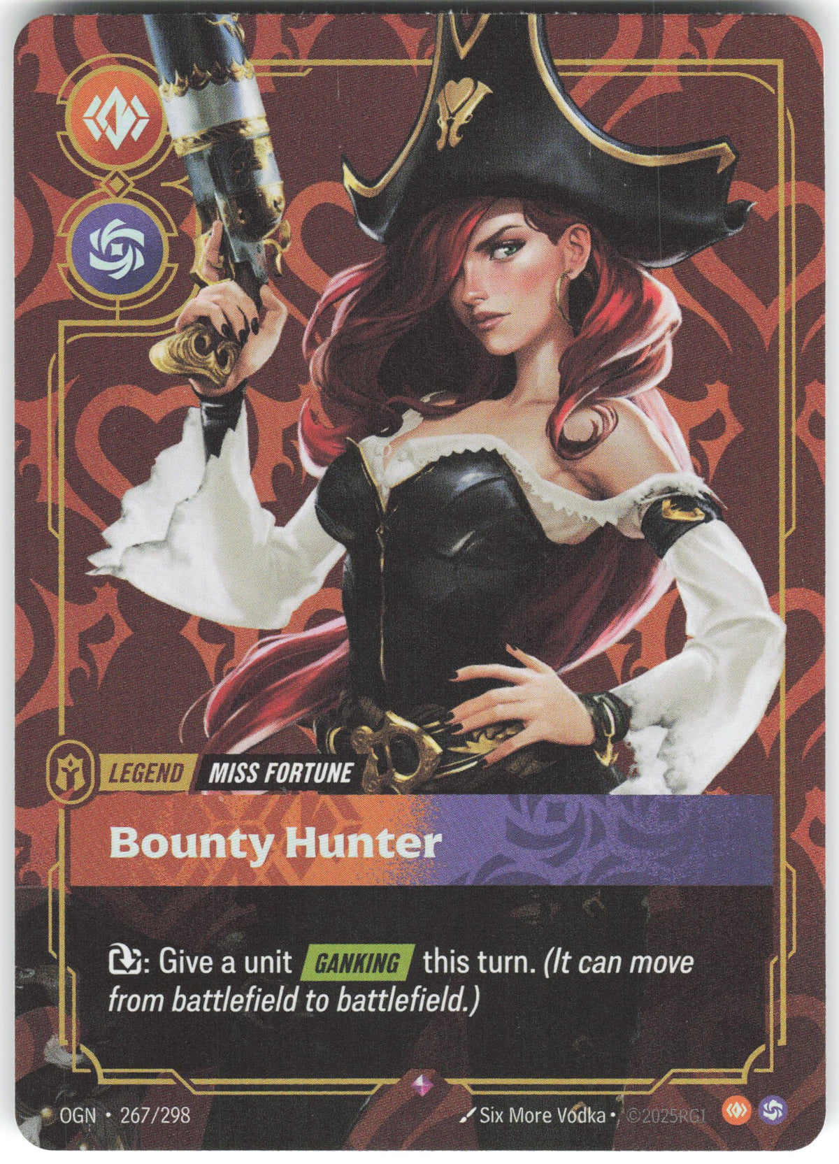 Miss Fortune - Bounty Hunter Rare Origins 267/298 NM