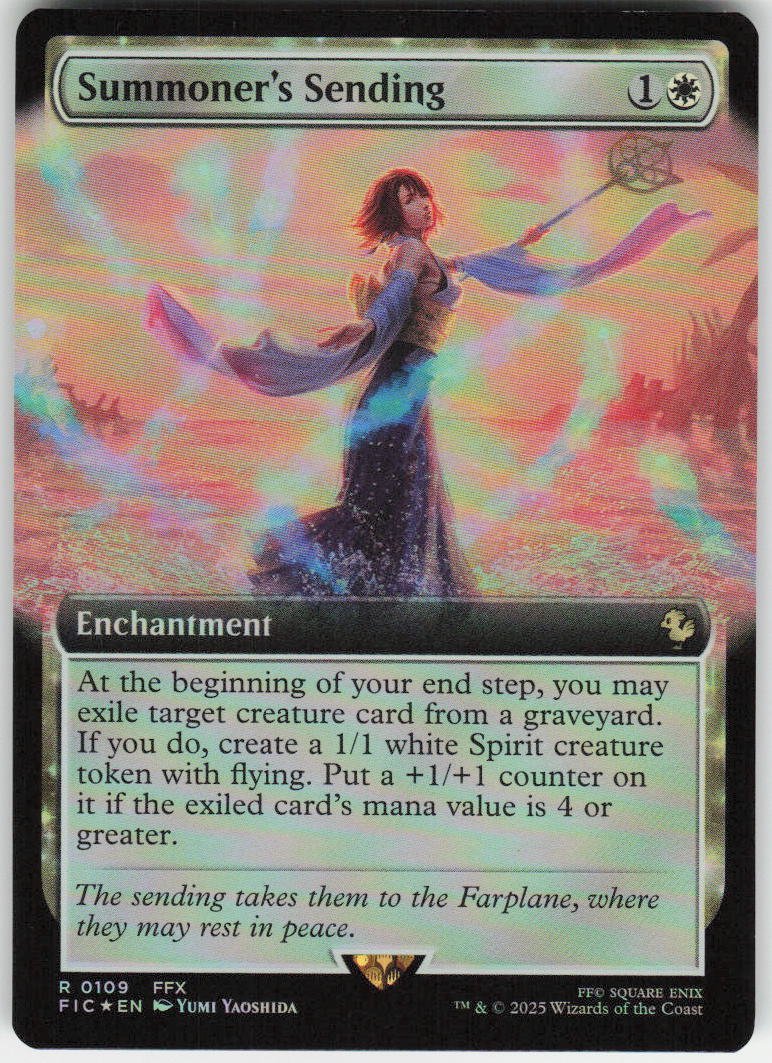 Summoner's Sending (Extended Art) R Commander: FINAL FANTASY 109 NM