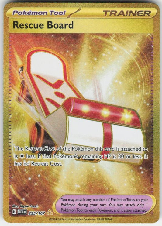 Rescue Board Hyper Rare SV06: Twilight Masquerade 225/167 NM
