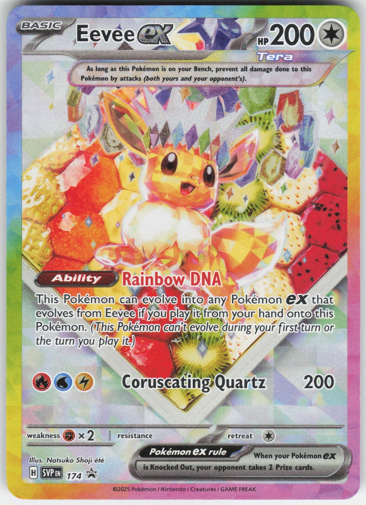 Eevee ex - Promo SV: Scarlet & Violet Promo Cards 174 NM