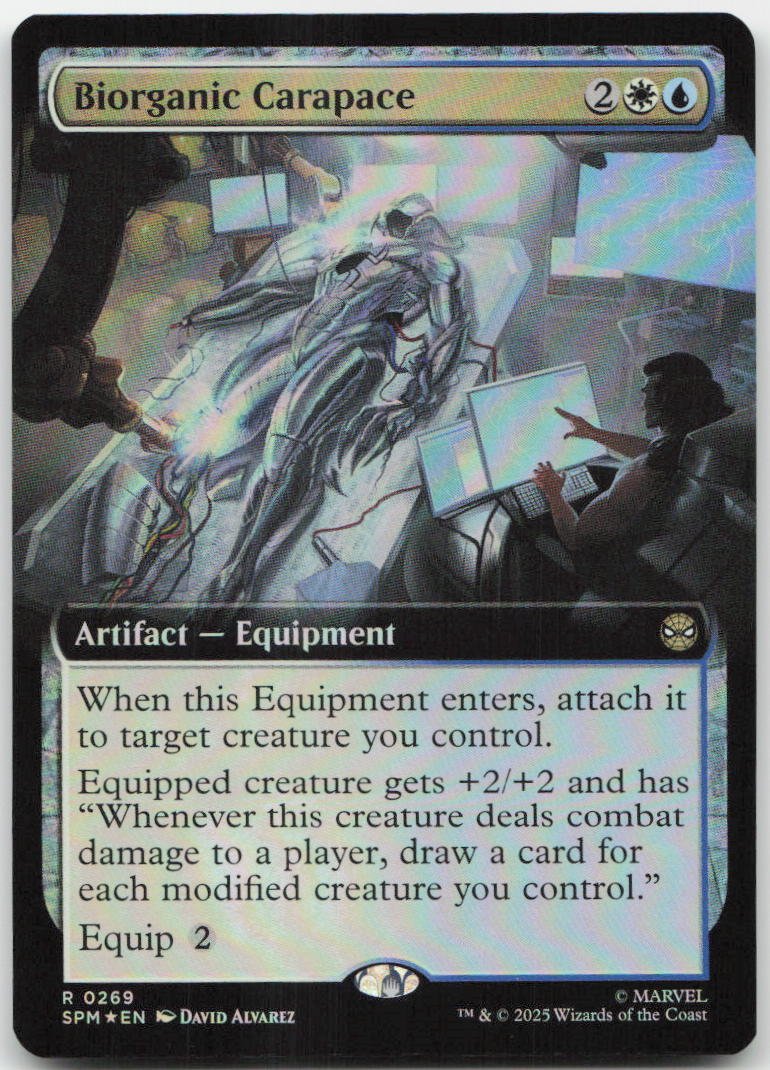 Biorganic Carapace (Extended Art) R Marvel's Spider-Man 269 NM