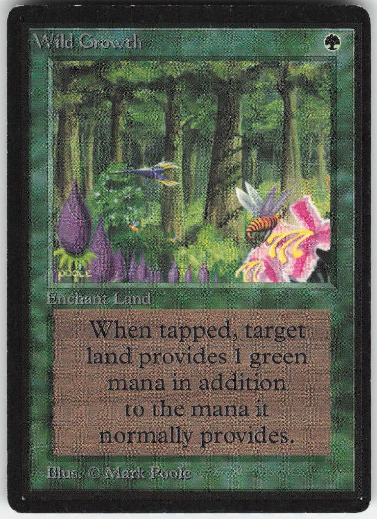 Wild Growth C Alpha Edition  NM