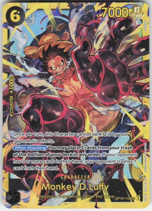 Monkey.D.Luffy (118) SEC Royal Blood OP10-118 NM