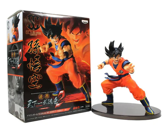 Banpresto Dragon Ball Z Scultures Tenkaichi Budokai 2 Figure NO BOX – Son Goku