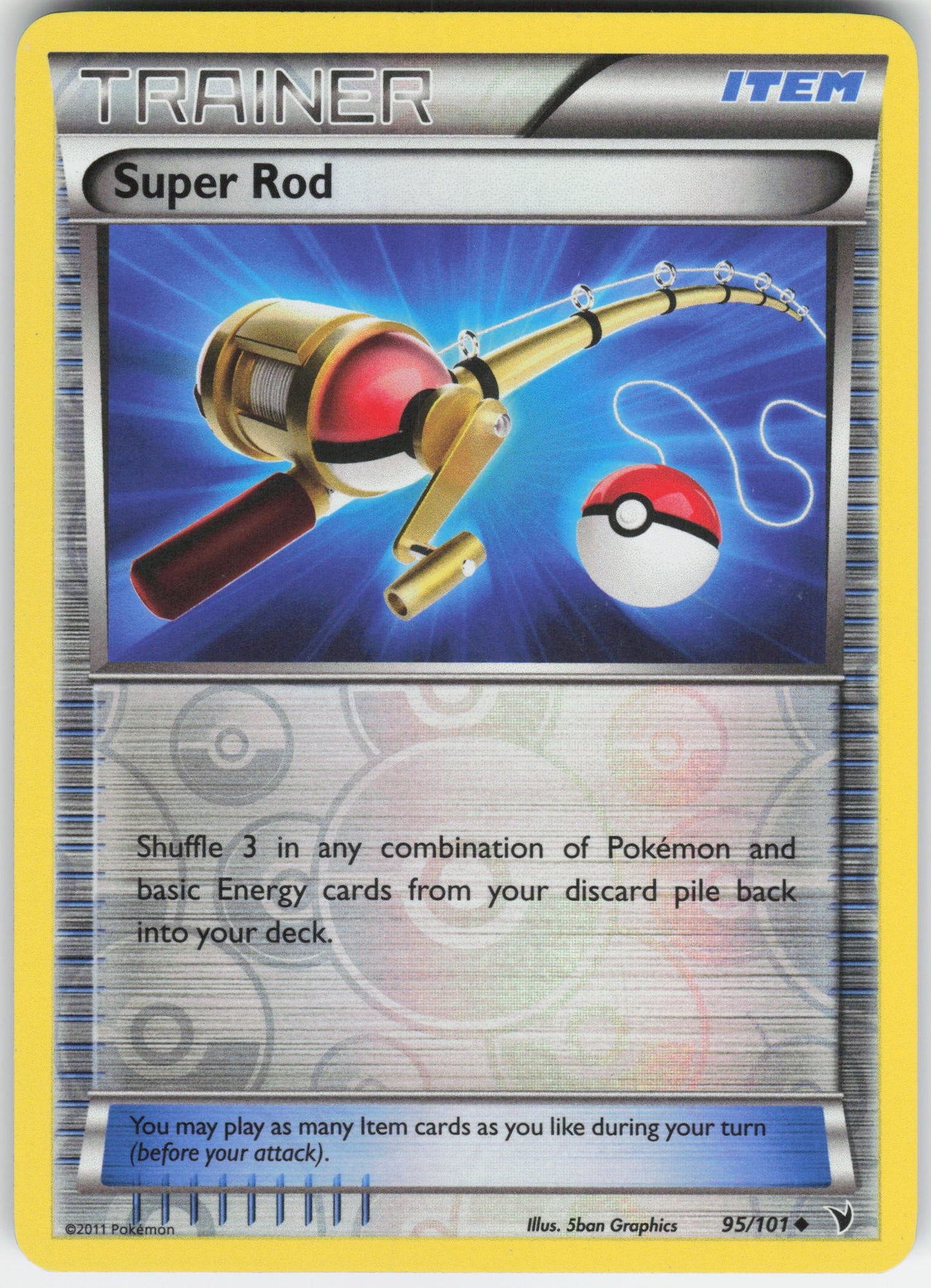 Super Rod Uncommon Noble Victories 95/101 NM Rev Holo